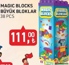 MAGİC BLOCKS BÜYÜK BLOKLAR OYUNCAK